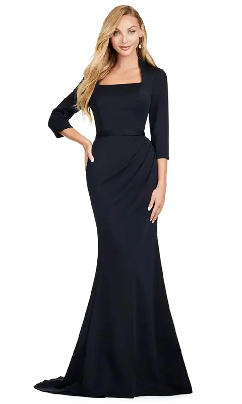 Style Revolution Ashley Lauren 11418 - Quarter Sleeve Mermaid Evening Gown