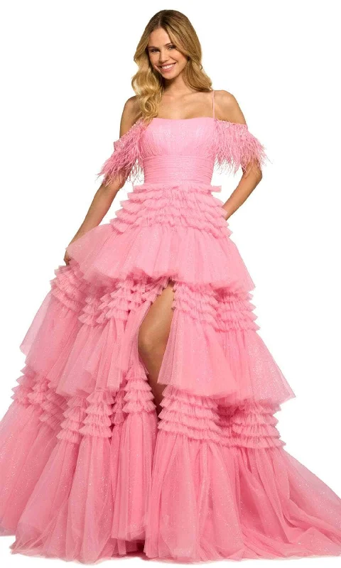 Elegant Attire For The Modern Lady Sherri Hill 55507 - Frilled Gown