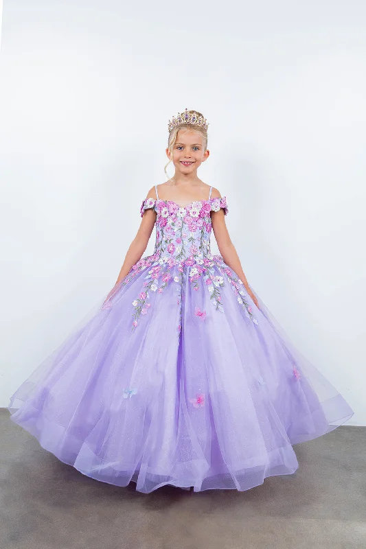 Fashion Forward Femme Fairy Tale Ball Gown for Girls 2-16