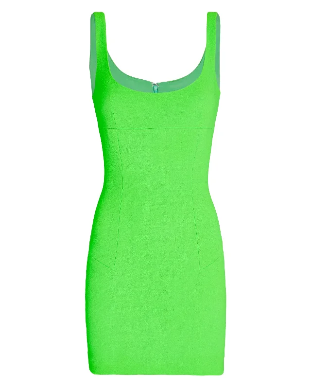 Seasonal Clearance Paneled Tank Mini Dress