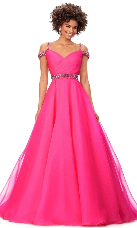 Versatile Wardrobe Essentials Ashley Lauren 11221 - Off-Shoulder Sweetheart Neck Ballgown