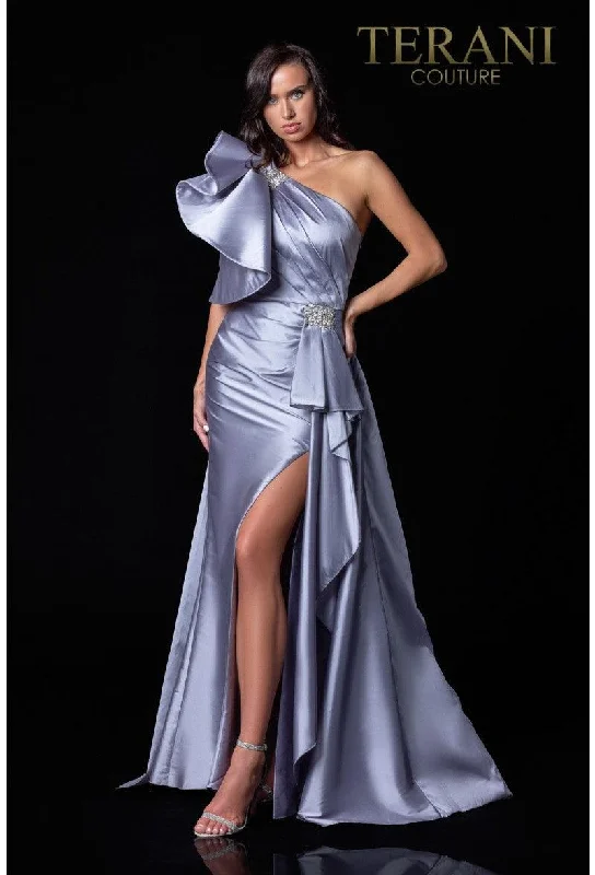 Woman Clothing Terani Couture 2111E4728 Long Evening Dress Prom