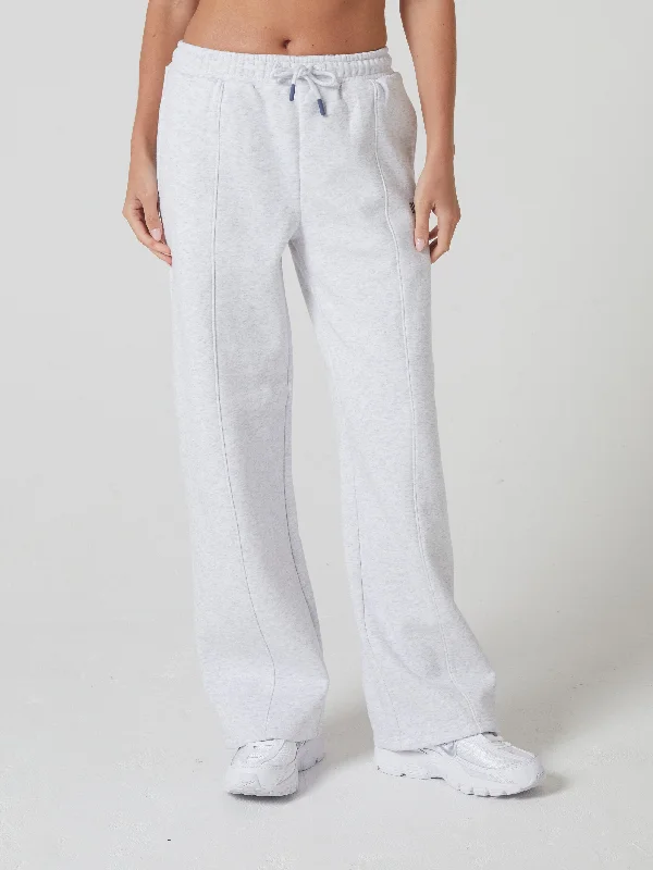 Chic & Cozy Apparel Kendall Jogger Snow Grey Melange