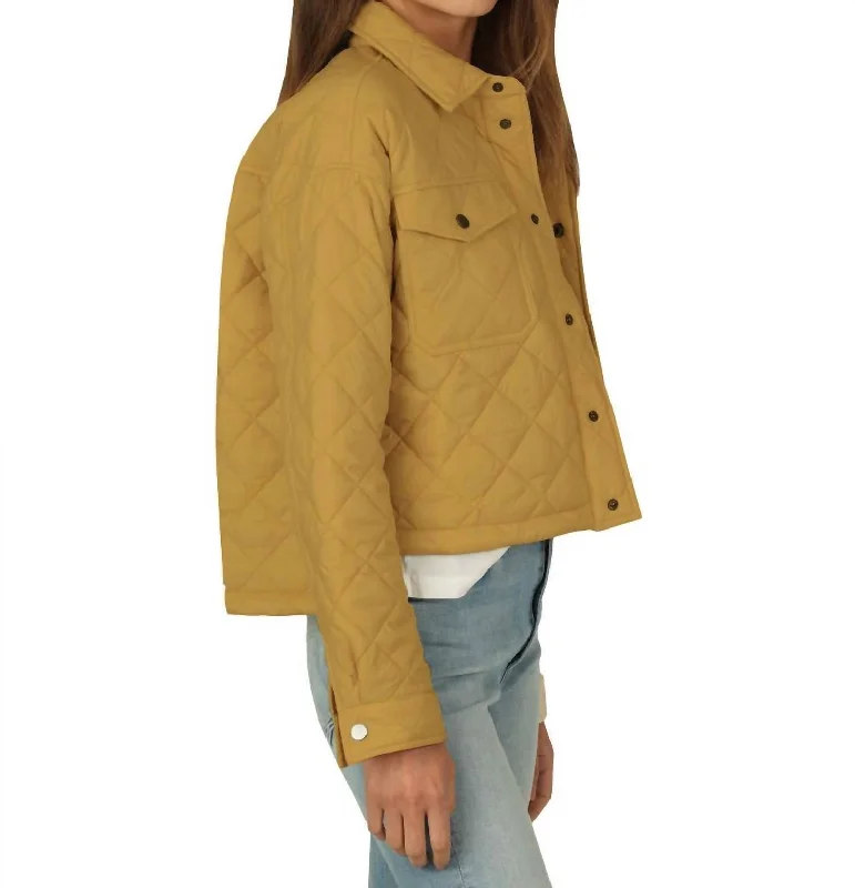 Clearance Sale Online Hi Lo Ranch Jacket In Gold Rush