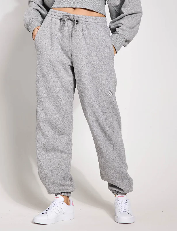 Day To Night Styles ALL SZN Fleece Loose Joggers - Medium Grey Heather