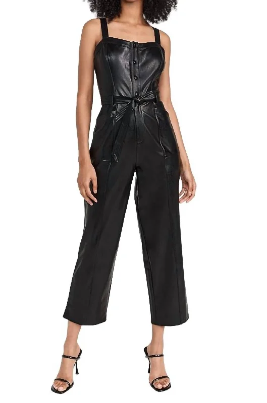 Season Appropriate Women's Collection Valinda Jumpsuit In Black