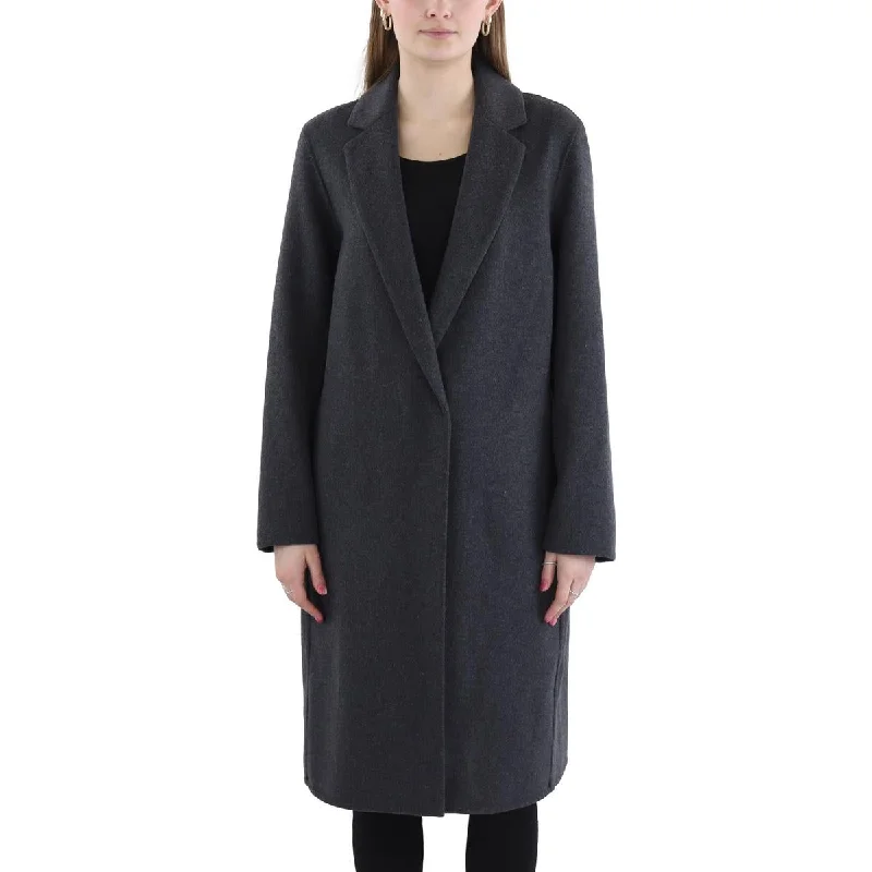 Gorgeous Glamour Collection Womens Solid Wool Pea Coat