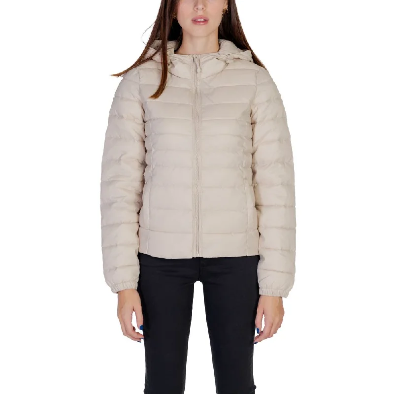 Preppy Style Only Nylon Jackets & Women's Coat