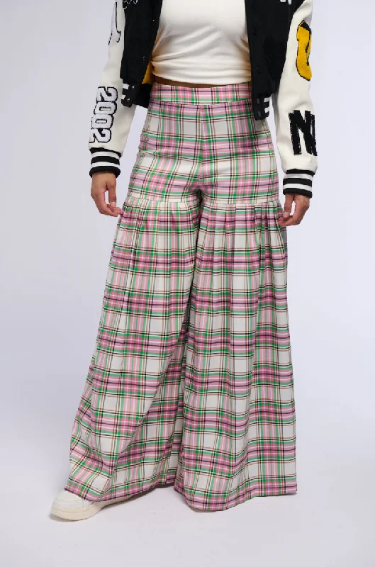 Vintage Style Clothing Sale WHATEVER IT IS PLAID PLEATED PANT