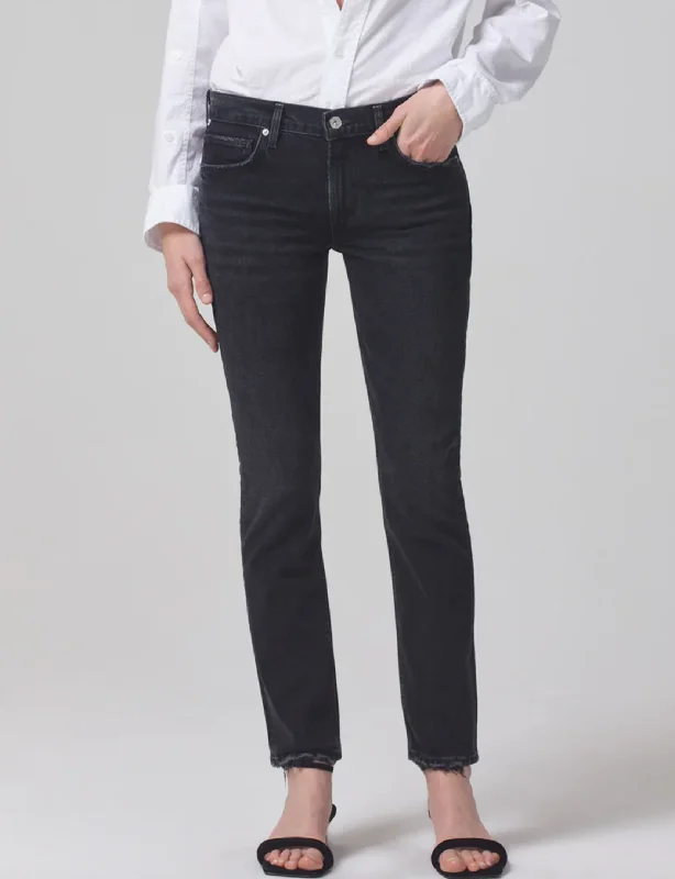 Chic Styles Racer Low Rise Slim, Stormy