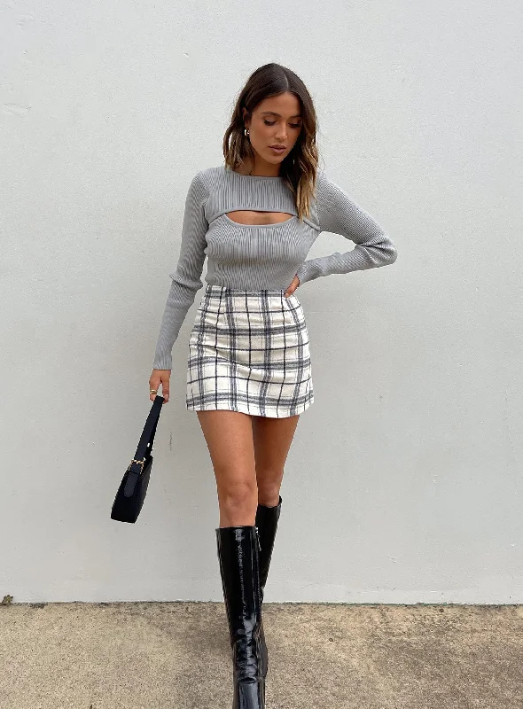 Summer Sale Theresa Sweater Grey