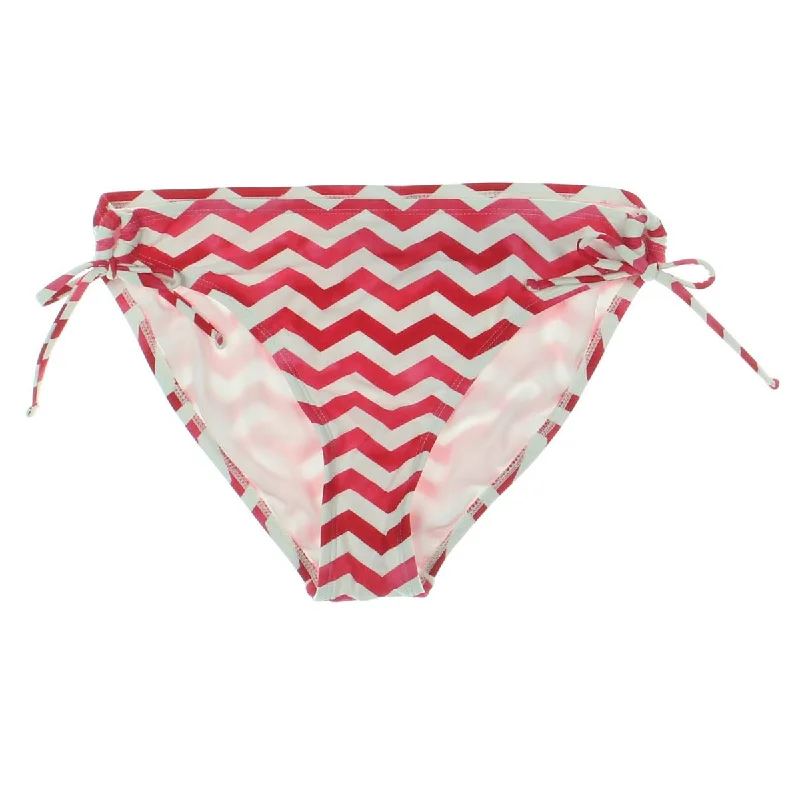 The Epitome Of Modern Women's Fashion Womens Chevron Side Tie Swim Bottom Separates