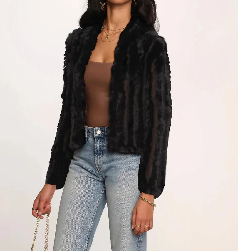 Versatile Outfits Rosa Jacket In Black