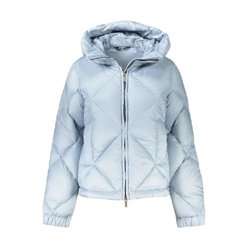 Online Shopping Boutiques K-WAY blue Polyester Jackets & Women's Coat