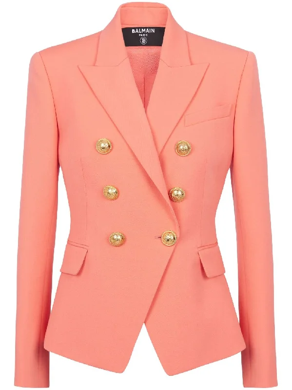 Fashion Forward Femininity Balmain Women's Jackets pink