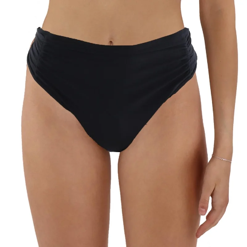 Affordable Online Boutiques Plus Womens Solid Hipster Swim Bottom Separates