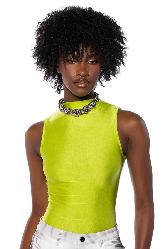 Women's Clothing Online Sale PAXTON DISCO SLEEVELESS BODYSUIT