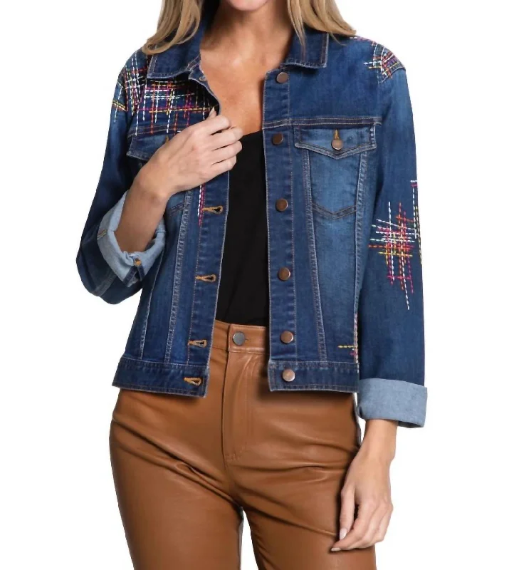 Weekend Exclusive Fallon Jacket In Medium Denim