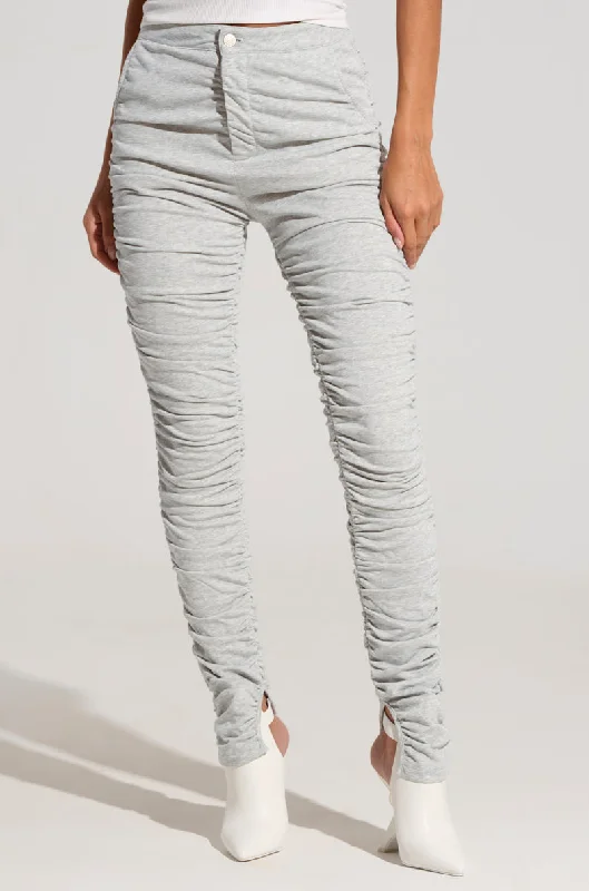 Style Redefined ALL EYES ON ME RUCHED TROUSER